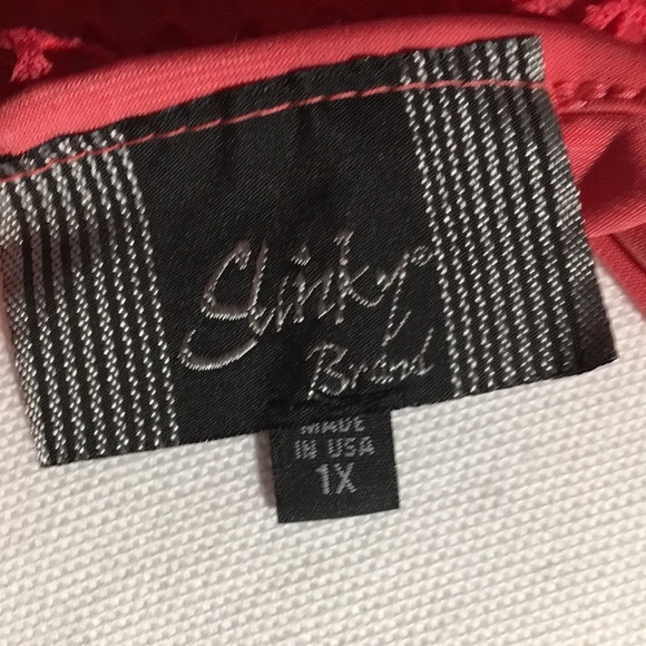 Slinky Brand Pull-over top. Size 1X - Picture 6 of 7